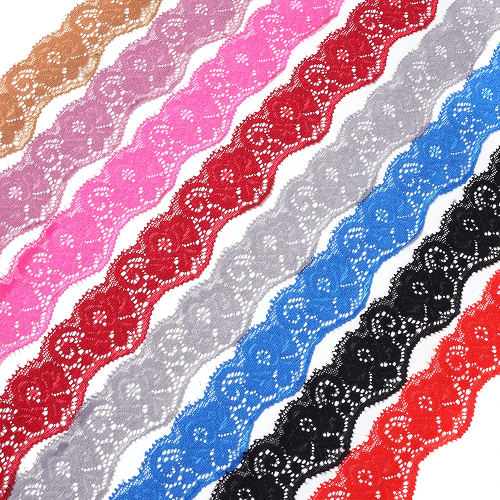 Cinta de encaje elástica de 2  - Lace Ribbon Trim reseña y precio