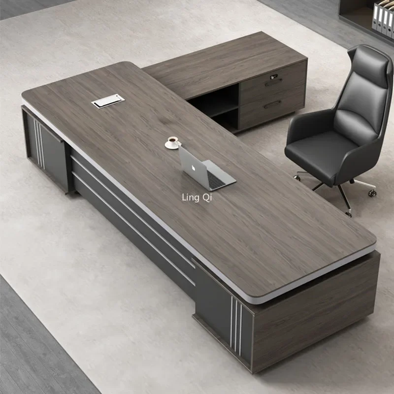 Office Desk Work Desktop Multifunctional Auxiliary Tables Computer Desks Modern Reading Room Home Study Table Organizer Coffee