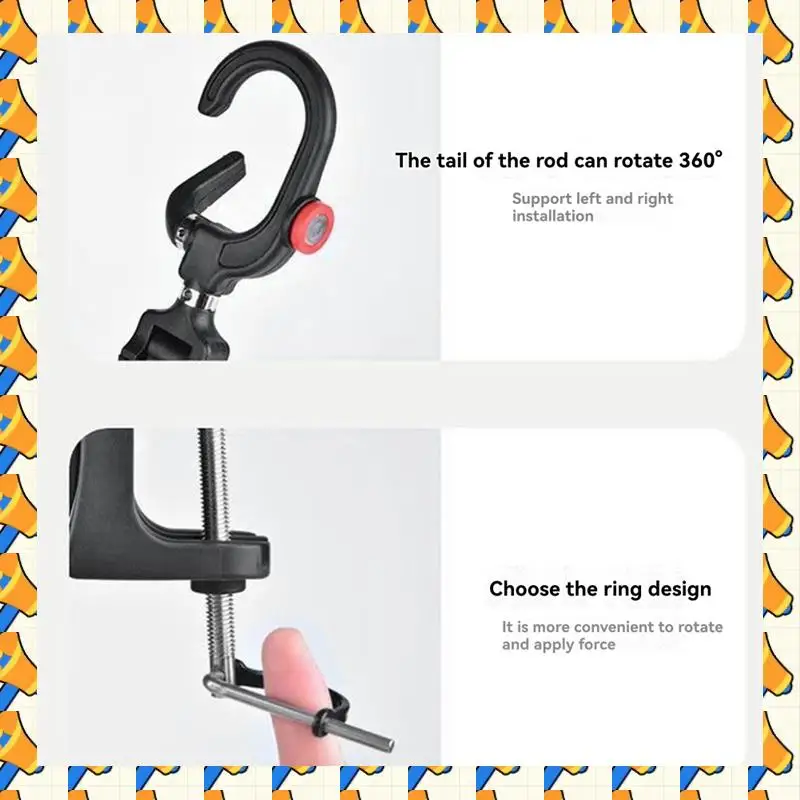 

ABYB держатель рыболовной турели 360-градусный регулируемый кронштейн для удочки для лодки портативное опорное снаряжение для лодок