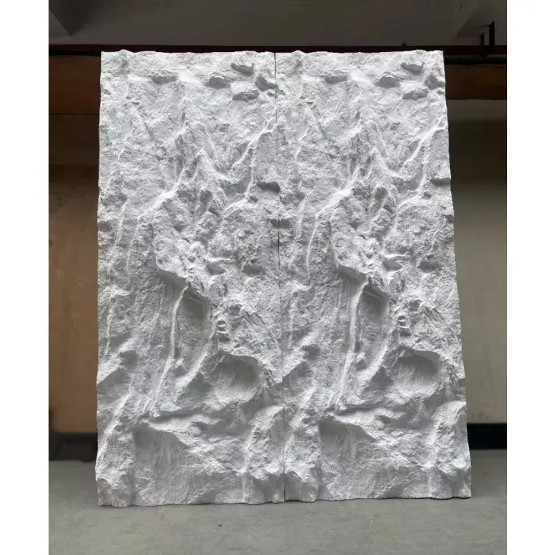 High quality modern 3D polyurethane stone wallboard indoor and outdoor 3m tall size waterproof artificial stone