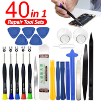 40 In 1 Multi-functional Disassembly Tool Mobile Phone iPad Laptop Screwdriver Maintenance Kit Repair Tools Opening Set For Hand