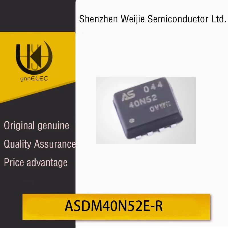 Nuevo Chip Transistor de efecto de campo MOS ASDM40N52E-R genuino de canal N 40V 52A DFN-3X3