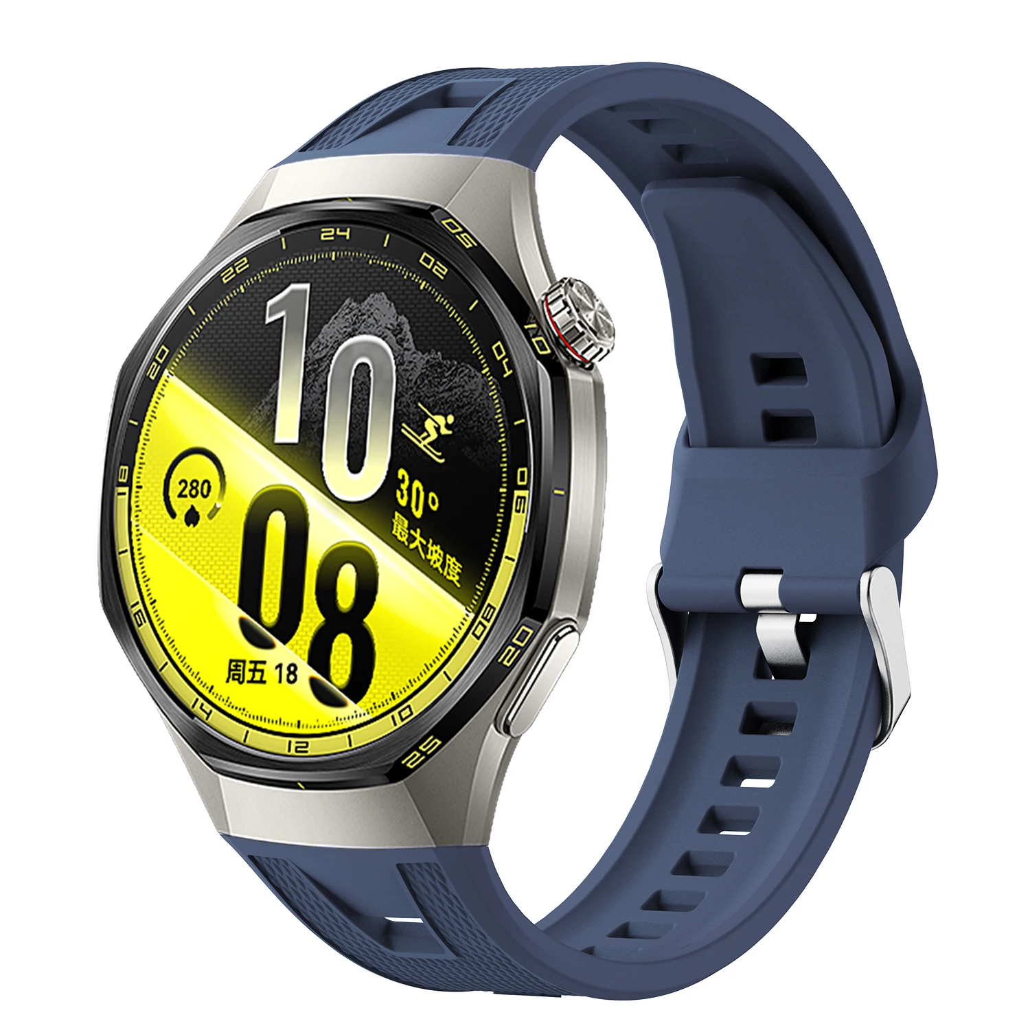 Original Silikonarmband für Huawei Watch GT7 Pro 46mm Ersatzarmband für Huawei Watch GT6 Pro 46mm Zubehör Correa – Detail 20