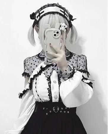 Black white shirt