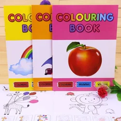 Livro de Colorir Inglês para Crianças, Livro de Desenho, Jardim de Infância 2-3-6 Anos de Idade Brinquedos, Presente, Hobbies