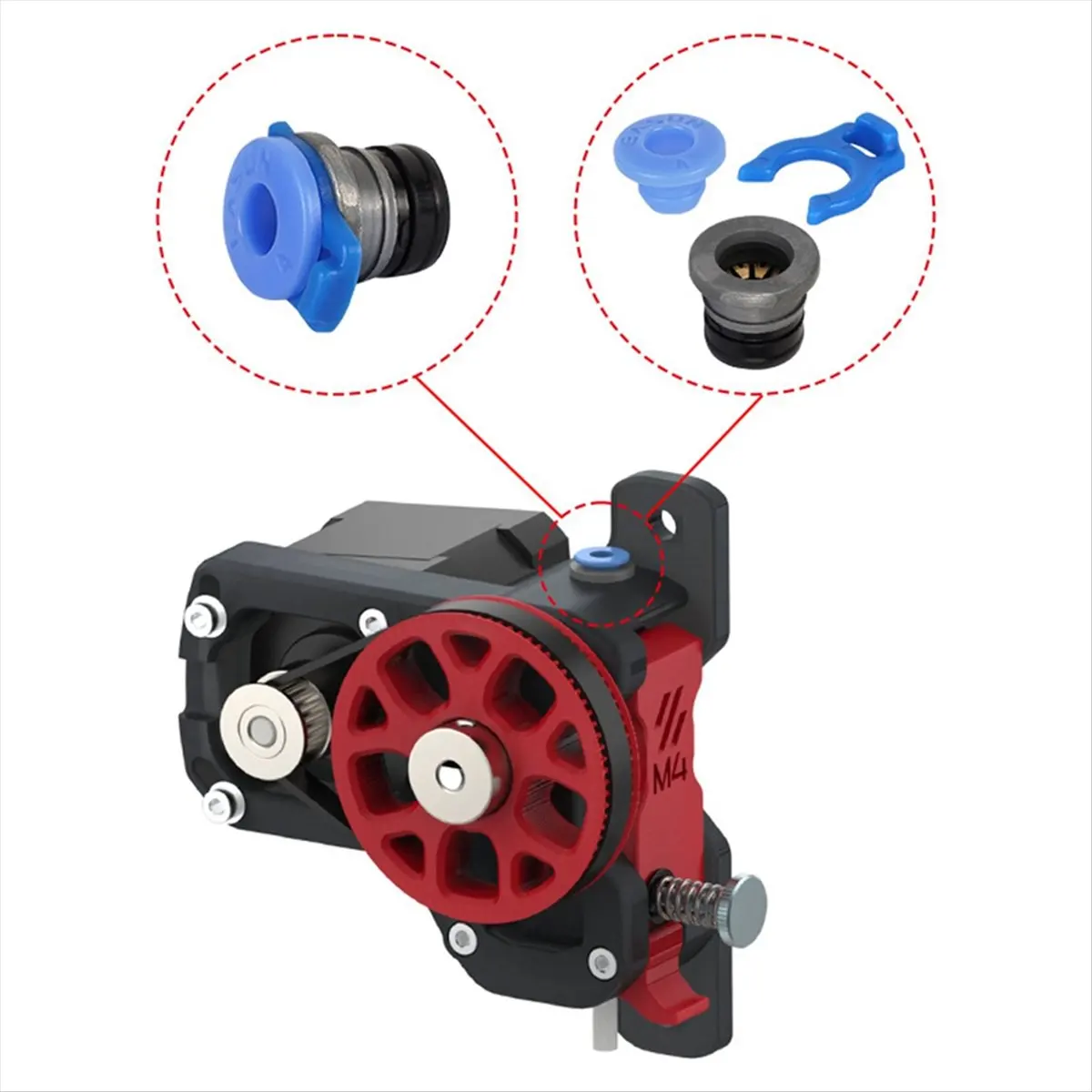 

[A26M] For ERCF V2.0 Voron M4 Extruder Accessories 3D Printer Parts ECAS04 Bowden Fitting 10PCS