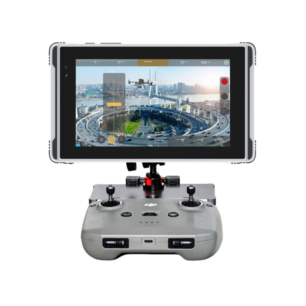 2600Nits Drone Rugged Tablet for DJI Mavic 3 MINI Air 2 PRO FPV UAV Control Accessories Sunlight Readable 7' Android Hugerock X7