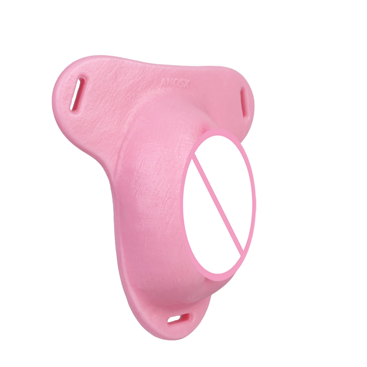 ANOSX Kandang Penis Wanita, Kandang Keperawanan Pria, Pengunci Penis Silikon, Klitoris Realistis Dengan Sabuk Keperawanan Yang Dapat Dikunci, Mainan Seks BDSM