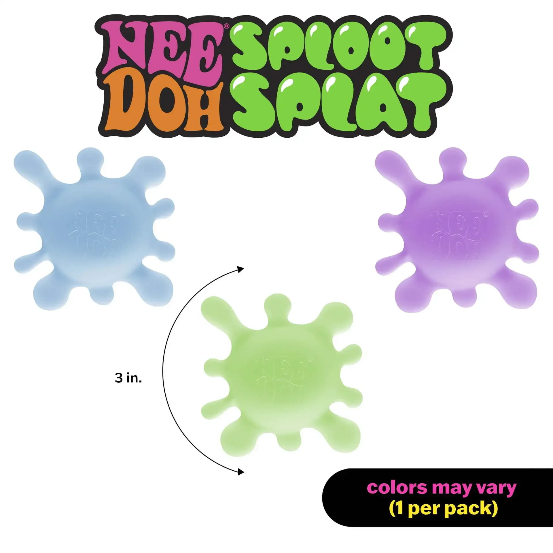 2026 NEU NeeDoh SplootSplat Virus Quetschball TPR Stressabbau-Spielzeug Blindbox Langlebiges Druckentlastungs-Spielzeug Lustiges Party-Geschenk – Detail 3