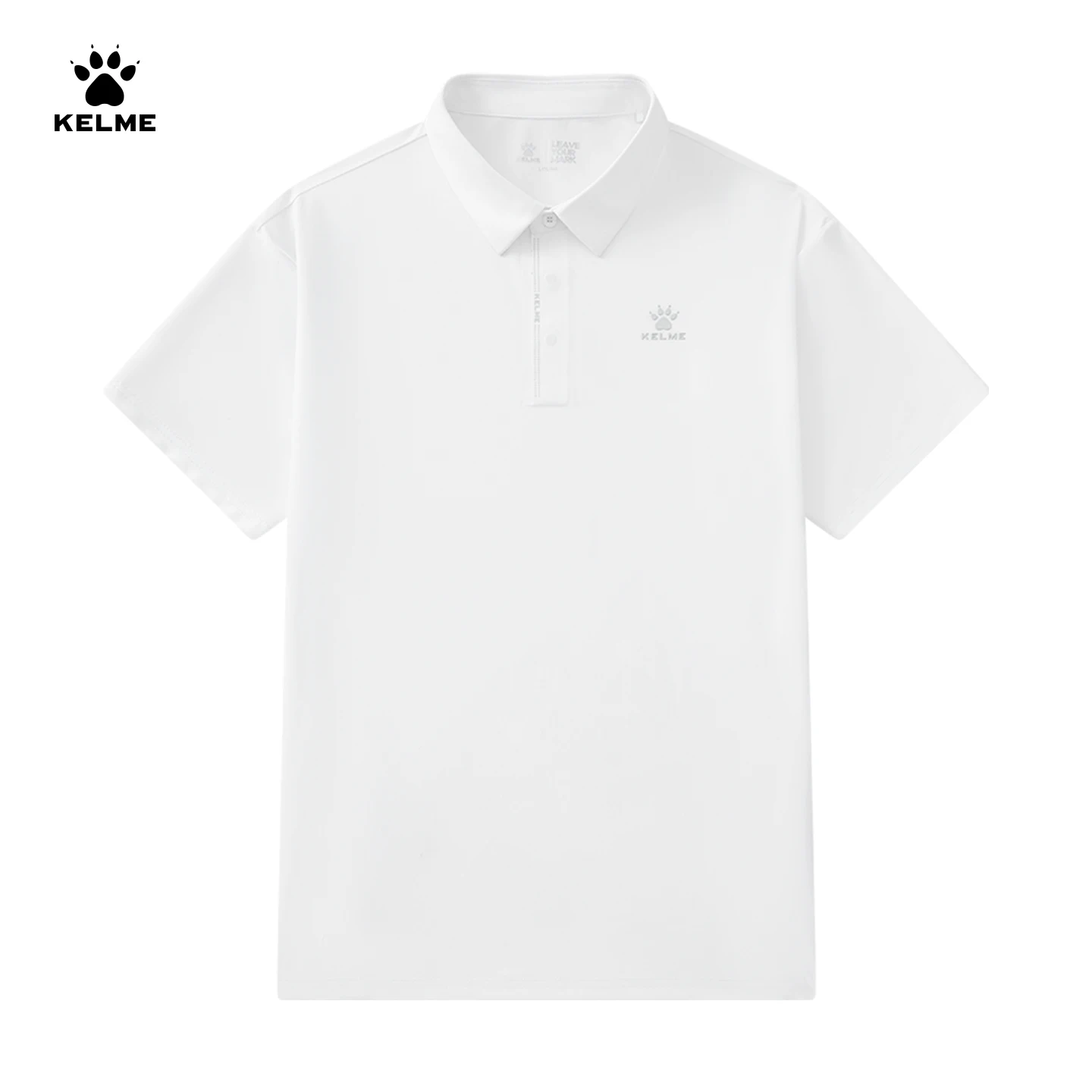 KELME Men's Short-sleeve POLO Shirt Ice-Cool Antibacterial Version, Sun Protection UPF50+