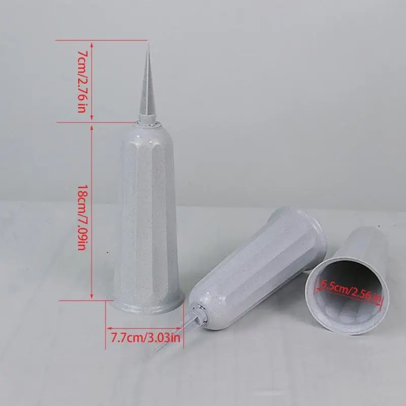 Vases fleurs cimetière en plastique Q39B avec épause porte-arrangement monuments monnaie grave pour tombe en