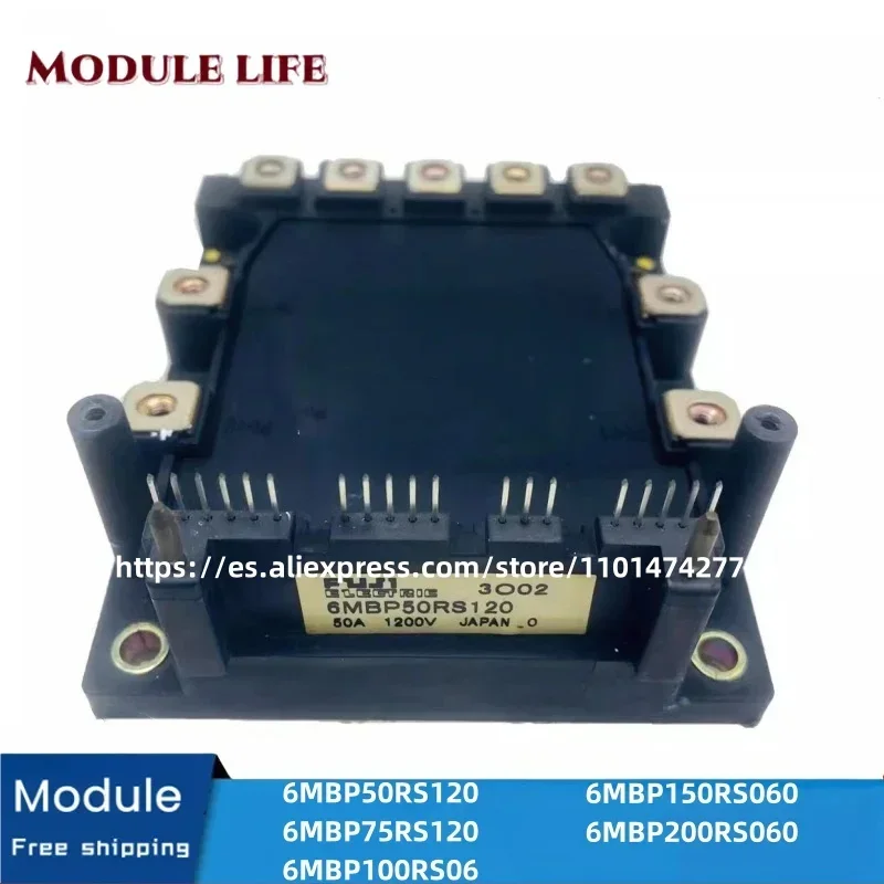 

6MBP50RS120 6MBP75RS120 6MBP100RS060 6MBP150RS060 6MBP200RS060 Новый оригинальный модуль
