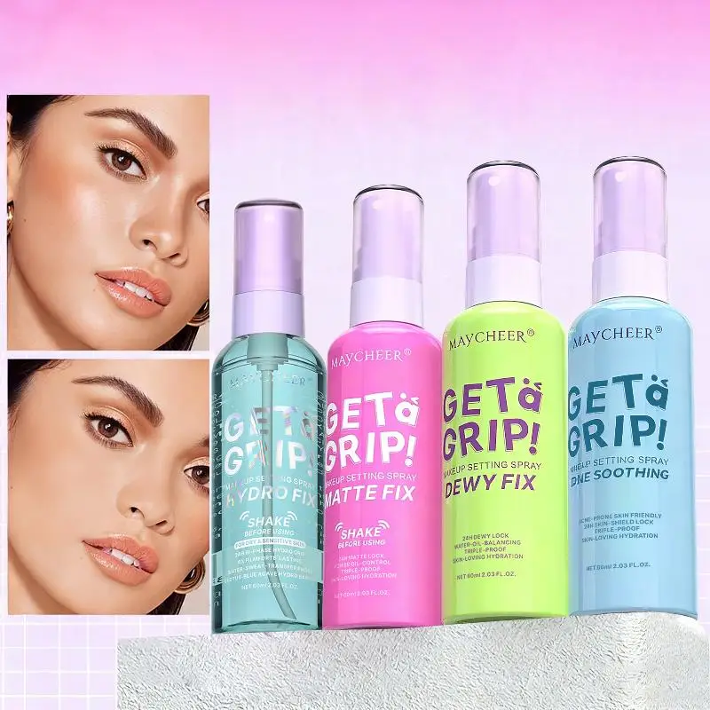 1Pc Maycheer Matte Makeup Setting Spray - Transfer-Proof Oil-Control Waterproof Quick Fixer Long-Lasting Makeup Fixing Spray