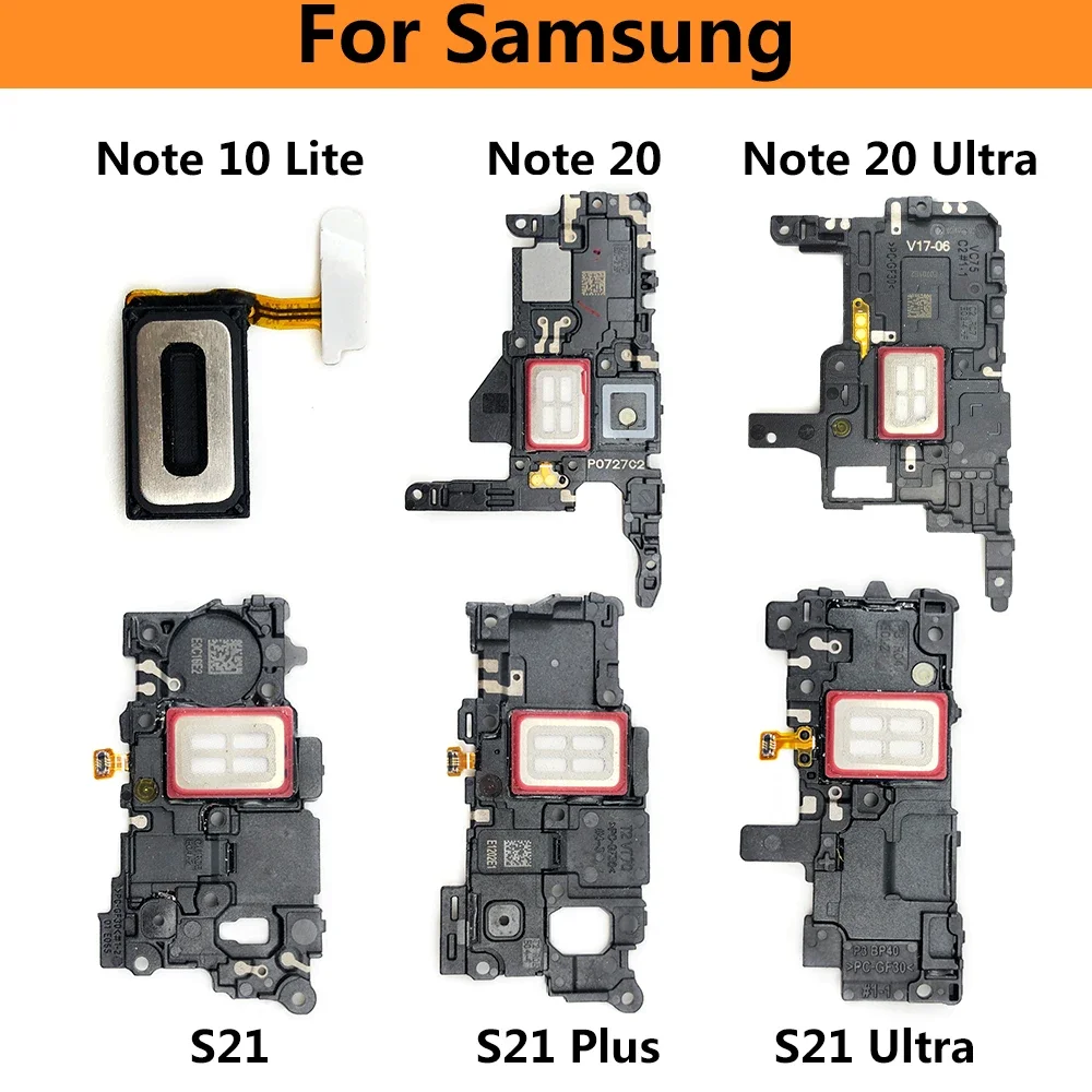 

NEW Earpiece Speaker Sound Receiver headphone ecouteur earphone For Samsung A32 A52 4G 5G A72 Note 8 10 Lite 20 S21 Plus Ultra
