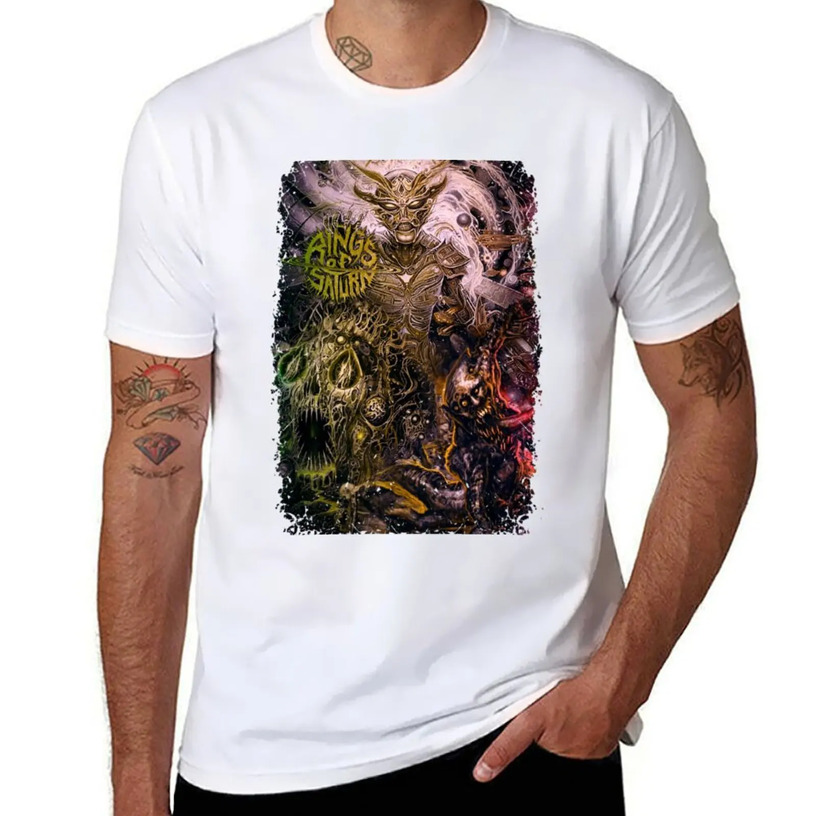 

Rings of Saturn T-Shirt funny t shirts man anime t shirts for man T-Shirt