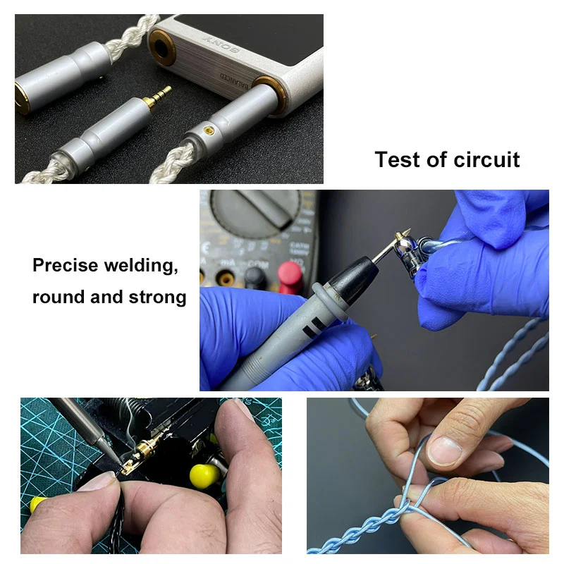 New upgrade cable MMCX 0.78MM A2DC IE900 IE400 ie80 IM50 600 core Single crystal copper 24share earphone cable For Sennheiser