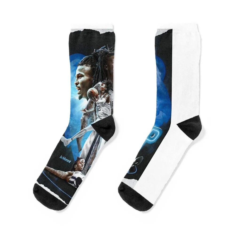 

Ja Morant Socks gift colored anime Rugby Men's Socks Women's