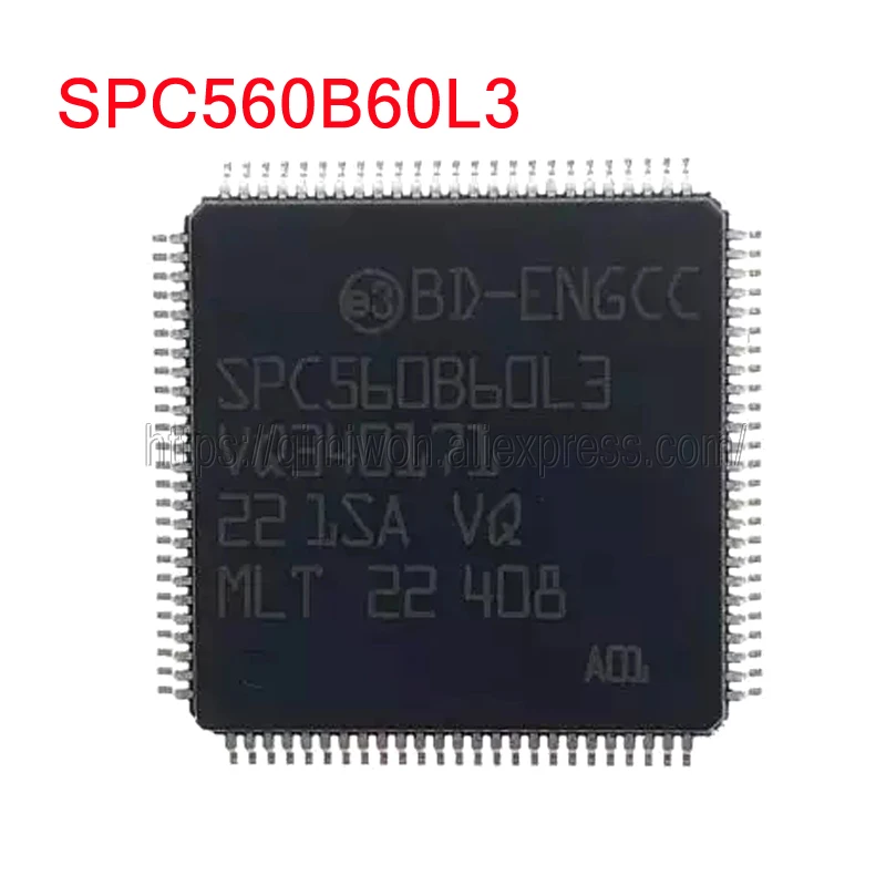 1-10PCS New SPC560B60L3 QFP-100 New Land Rover KVM computer Board fragile CPU Chip