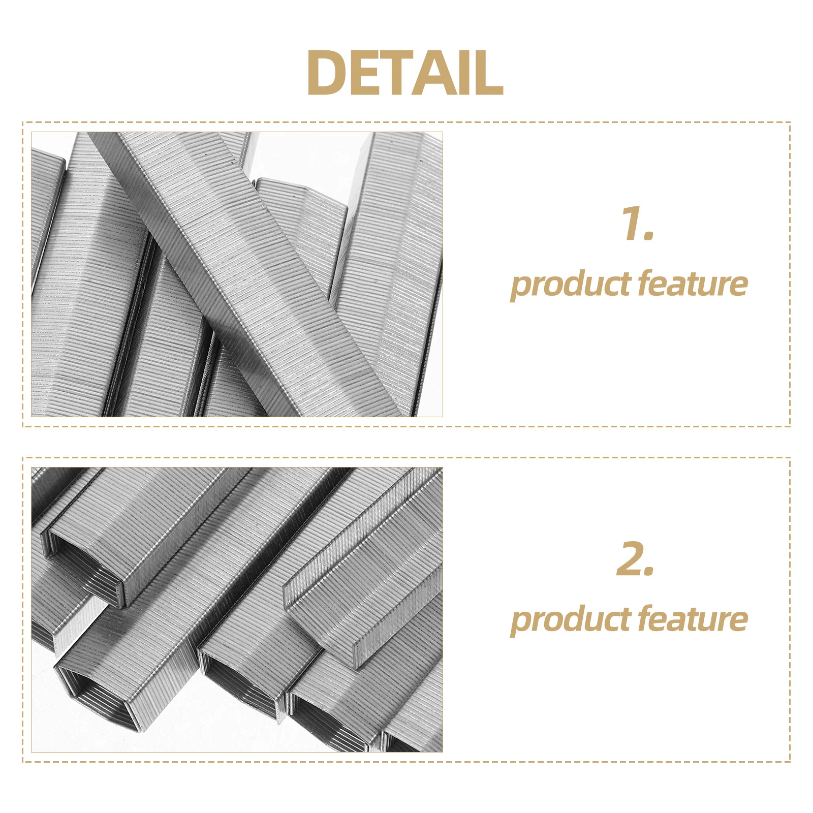 2 صندوق دبابيس صغيرة متعددة الوظائف عبوات دباسة طويلة الأمد مستلزمات مكتبية مشابك ورق معدنية مدمجة للمدرسة المنزلية