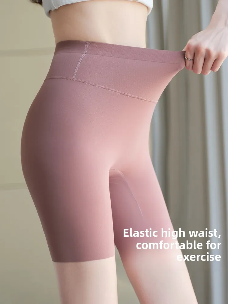 مريحة عالية الخصر اليوغا السراويل جلد arkskin نمط رقيقة No-ow Sl الصيف المرأة Fitn الجوارب تنفس بسط