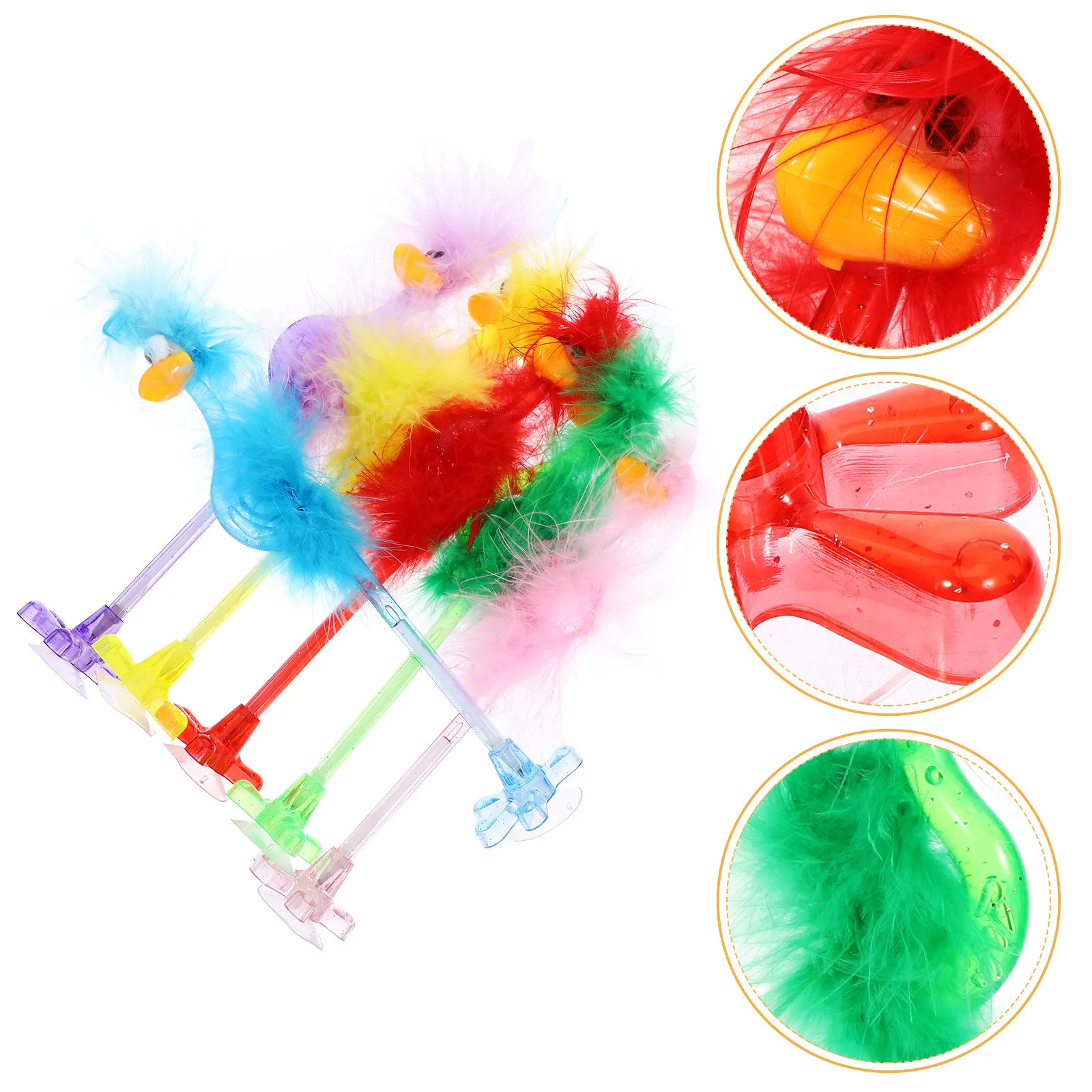 

6Pcs Adorable Ballpoint Pens Premium Smooth Writing Non-Skid Comfortable Grip for Kids Students Home School