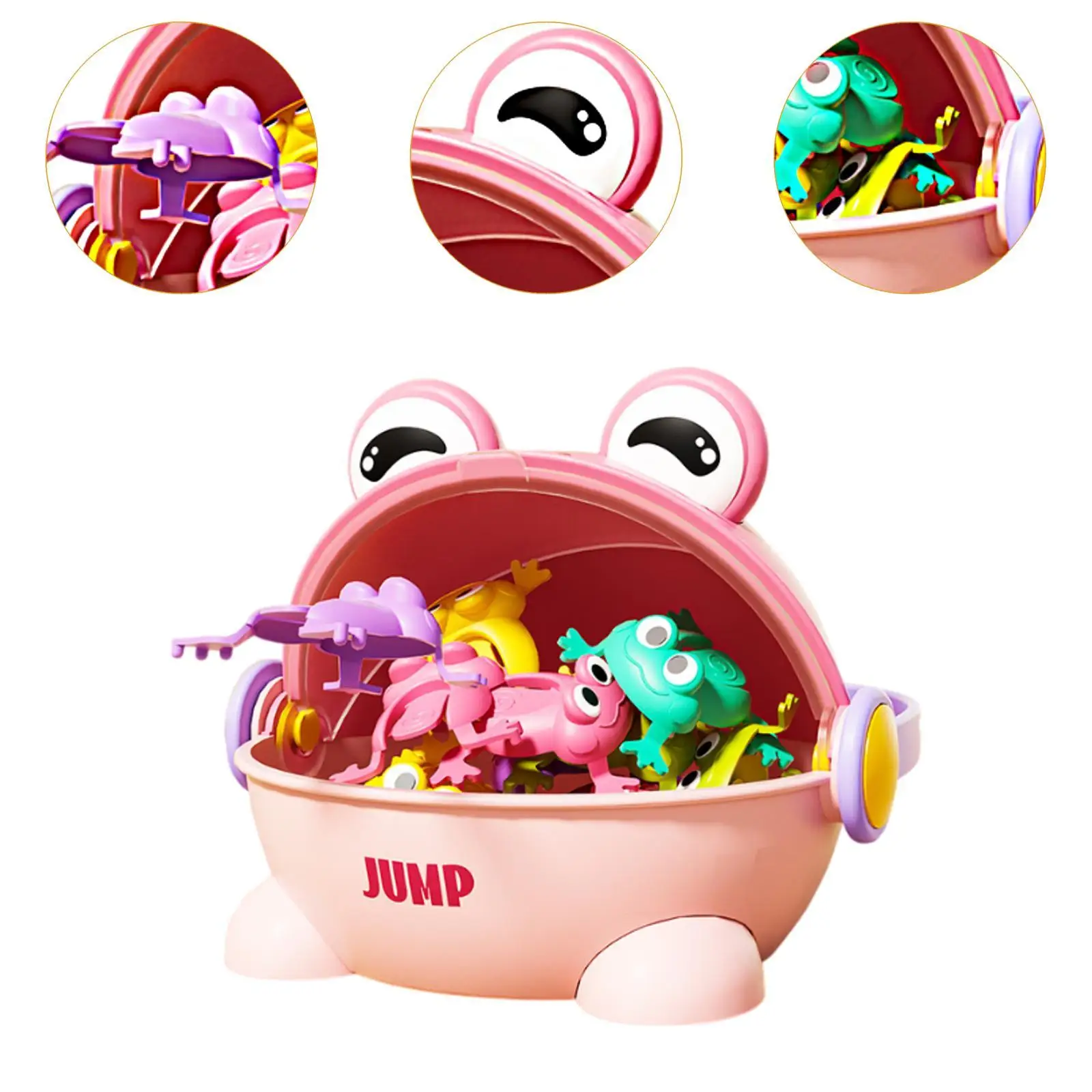 ของเล่นกบกระโดดตลก, คละสี, กบหนังสือเดินทางกระโดด, กบของเล่นกระโดดสําหรับบรรจุถุง,