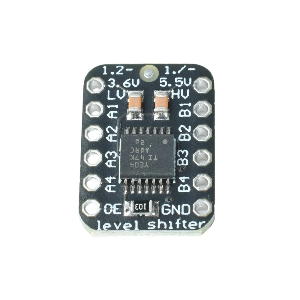 TXB0104 Bidirectional Logic Level Shifter Module Auto‑Detect Direction 3.3V 5V Automatic Voltage Translator for DIY IoT Project