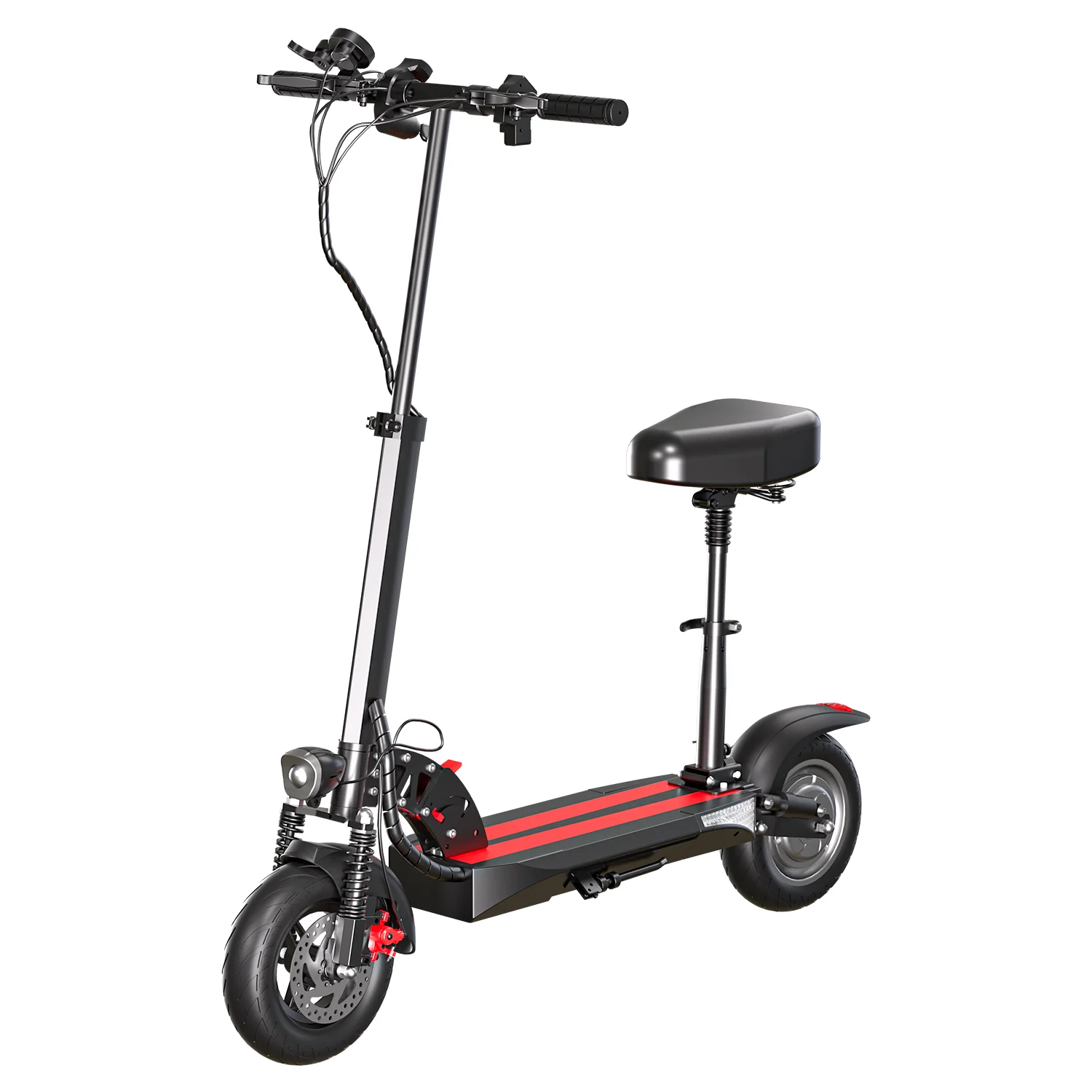 

10 Inch Long Range Off Road Foldable Electric Scooter for Adult 500W Motor 30mph