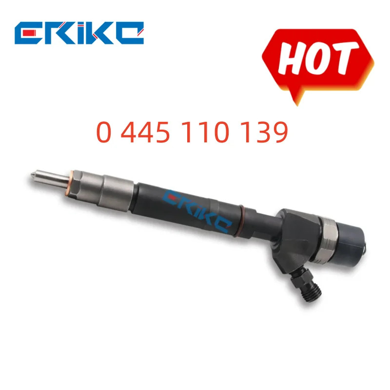 

ERIKC 0445110139 Common Rail Injector Auto Engine Injector Assy 0 445 110 139 Diesel Fuel Injectors 0445 110 139 Engine Injector