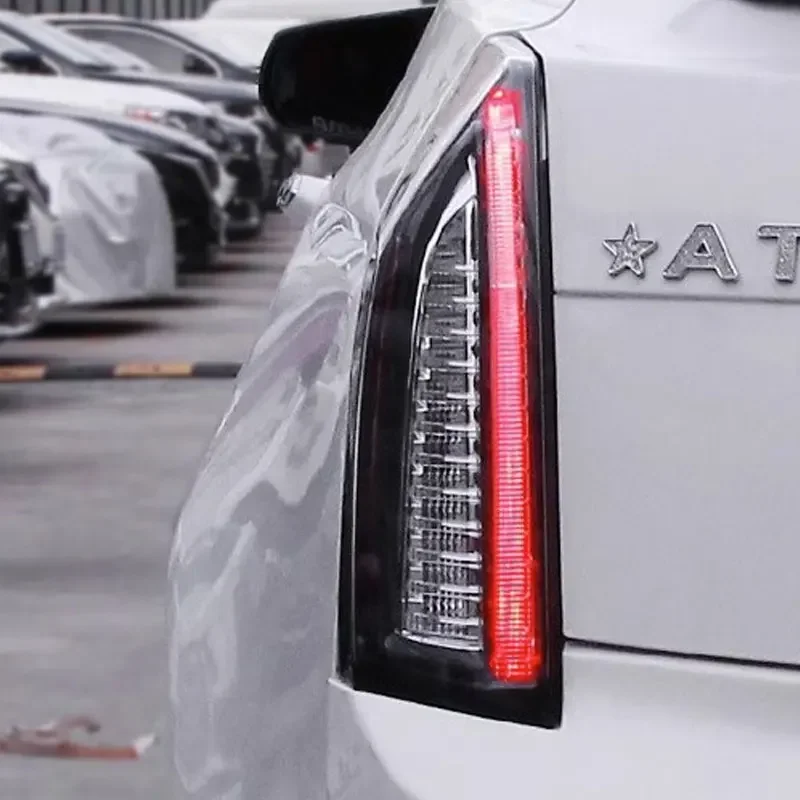 

Стайлинг автомобиля задний фонарь для Cadillac ATS-L 2014-2018 светодиодный DRL ходовой движущийся указатель поворота стоп-сигналы парковки задние фонари автоаксессуары