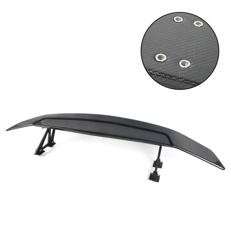

Car Carbon Fiber Rear Spoiler Racing Sedan Rear Wing Spoiler Universal