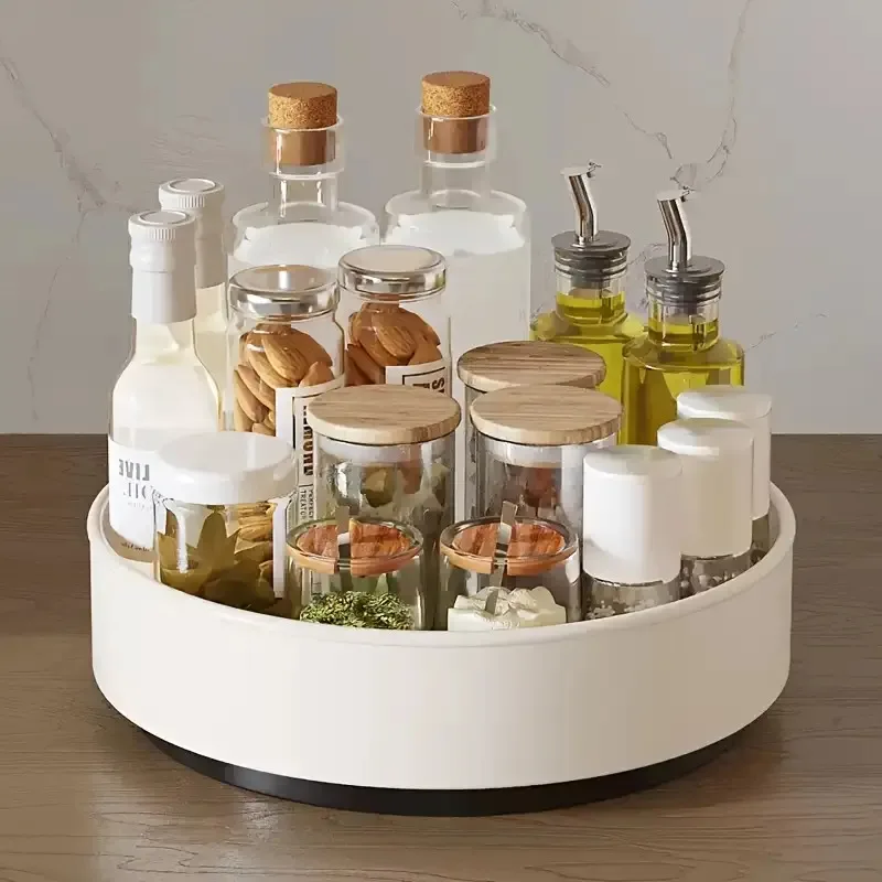 

3pcs Multi-Layer Kitchen Wall-Mounted Spice Rack Organizer with Hooks, Space-Saving Storage for Seasoning Jars and Bottles