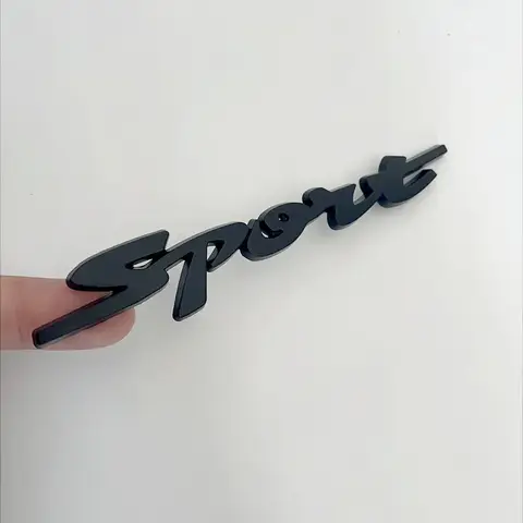 Nuovo 3D Metallo Sport Logo Adesivo Lettere Per Auto Fender Tronco Emblema Della Decalcomania Dell'automobile Per Suzuki Audi Opel Nissan Toyota Honda