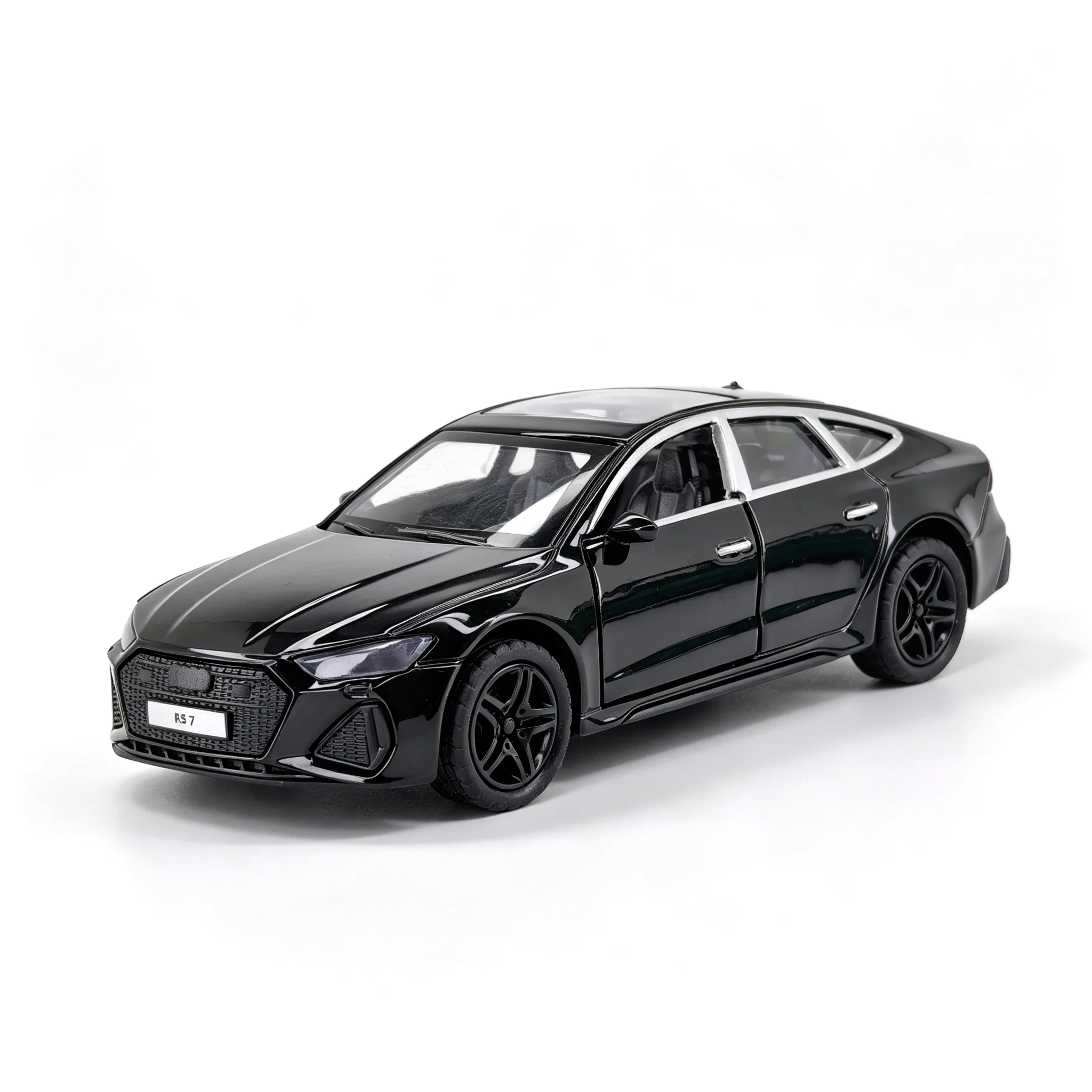 Alloy Coupe Model Diecast Vehicle Simulation Car With Openable Doors, Sound & Light Collection Ornament
