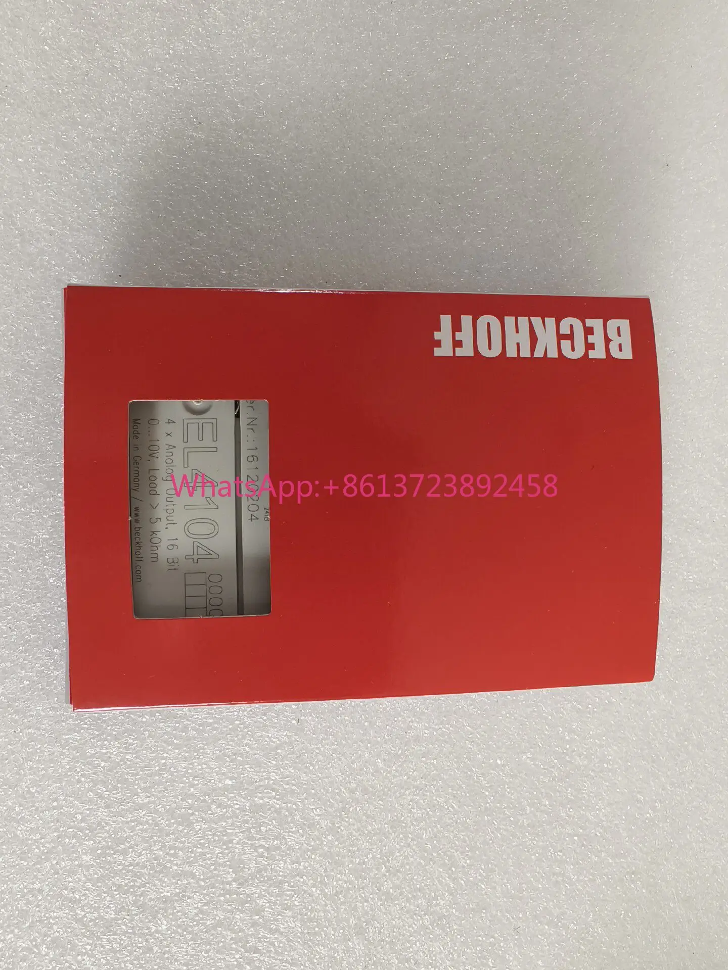 

BECKHOFF KL4104 Digital Output Terminal Module