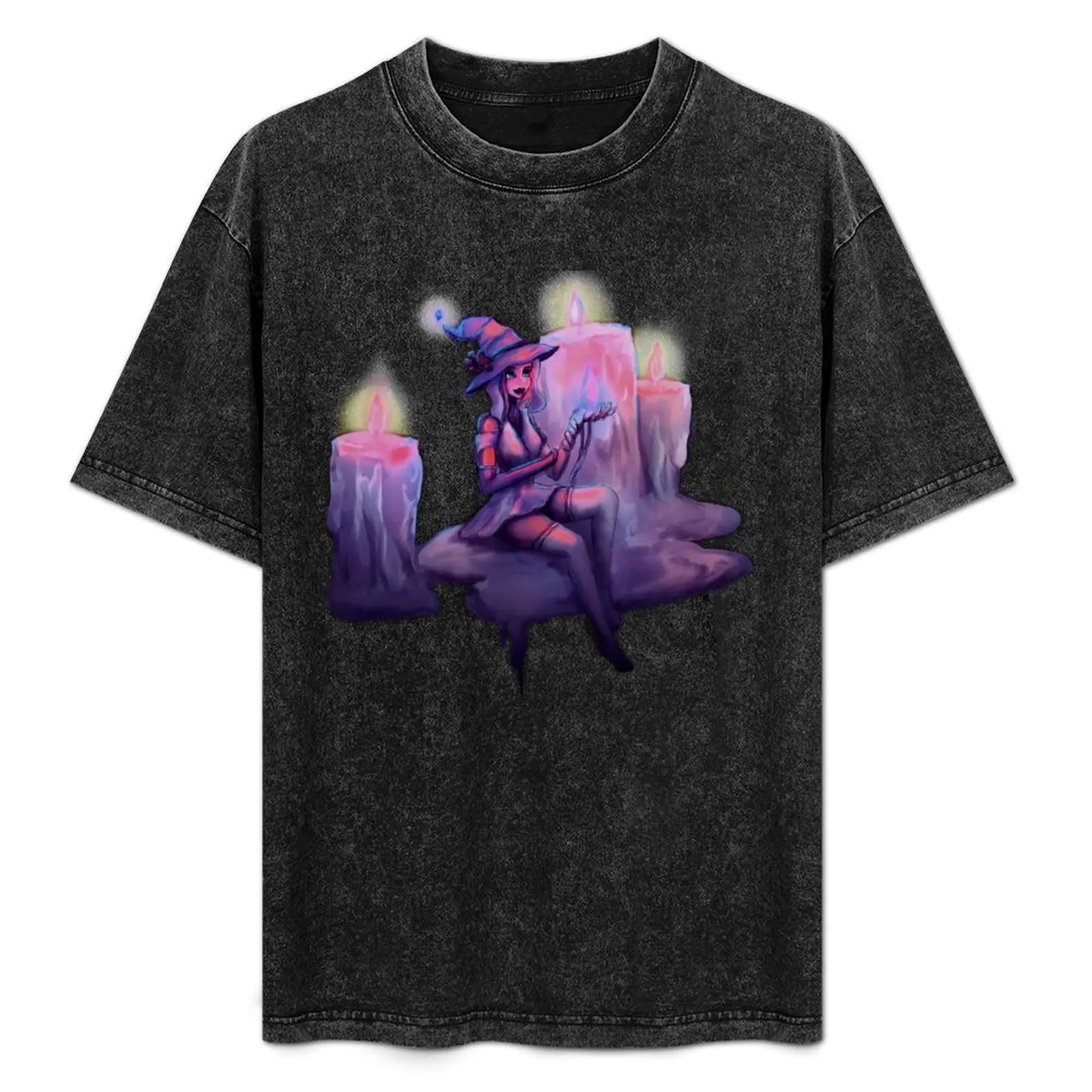 

Witchy art T-Shirt Comfortable Workout Short Sleeve Shirt