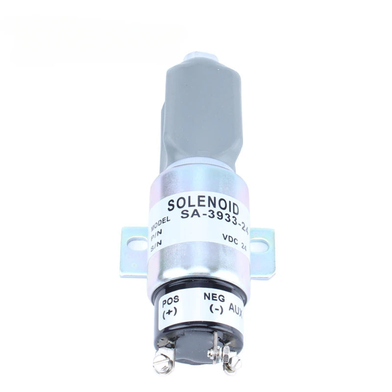SA-3933-24 Fuel Cutoff Solenoid Valve, Diesel Engine Stop Solenoid