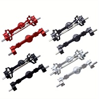 MN 99S Aluminum Alloy CNC Full Metal Front Rear Portal Axle Set For 1/12 MN MN99S MN98 D90 D91 D99 D99S MN90 RC Car Upgrade Part