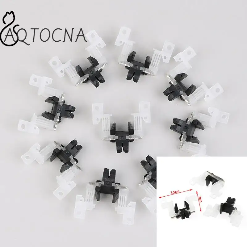 

10Pcs Pet Clipper Blade Parts Replacement Motor Fixed Drive Lever For Andis Hair Cut Barber Accessories