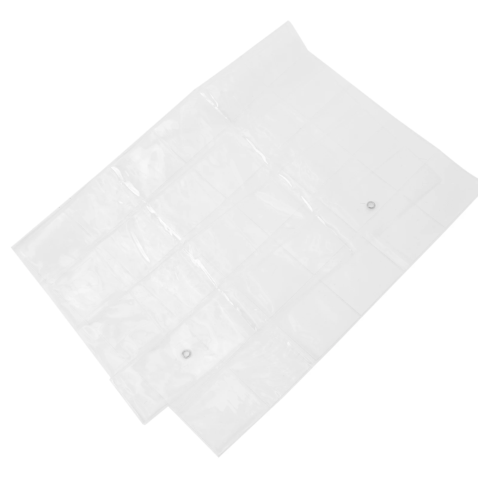 

Clear PVC Pocket Chart Transparent Hanging ganizer for Classroom Vocabulary Math Teaching Student Learning Tools 12