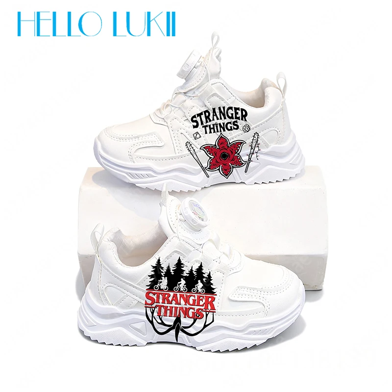 

Christmas Gift Stranger Things Cool Printing Simple Four season fashion Children Sneakers boys girls Shoes Gift