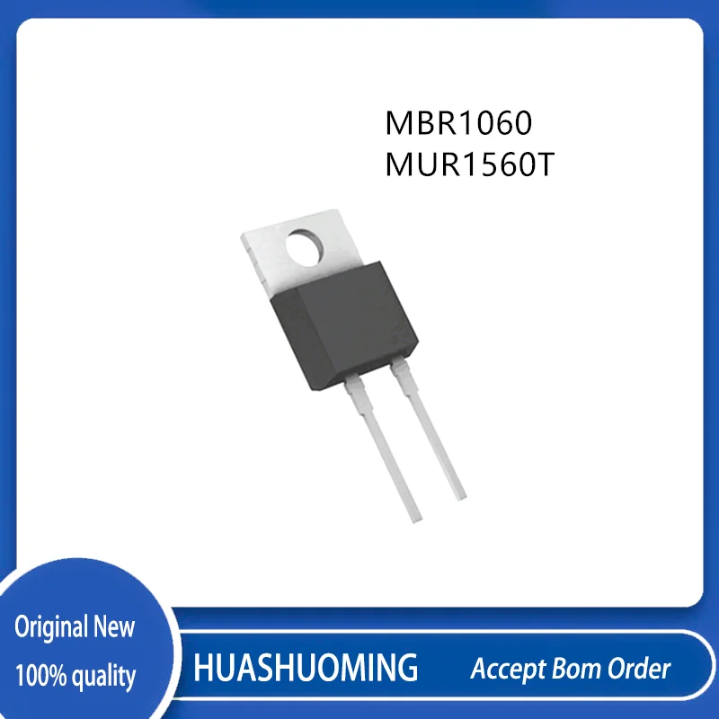 5Pcs-10Pcs/Lot B1060  MBR1060 MUR1560T MUR1560 TO-220-2