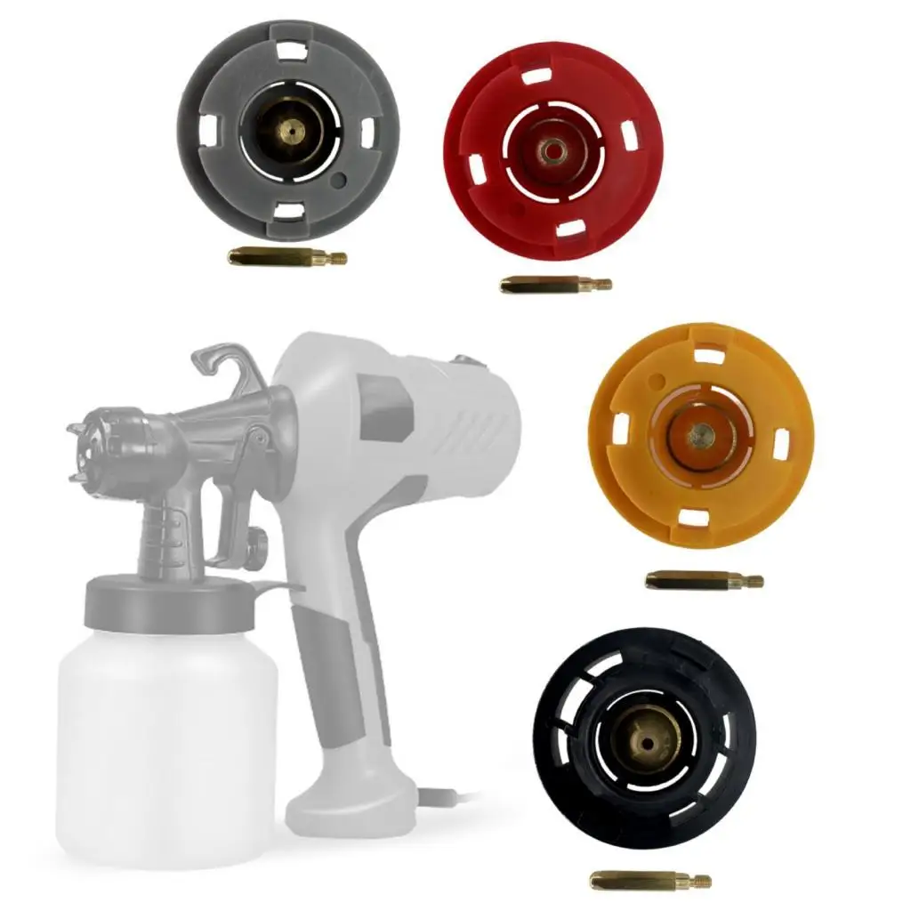 Multi Size Spray Paint Nozzles Durable Metal Painting Accessories for Furniture Cars Fences Garden and Interior Walls
