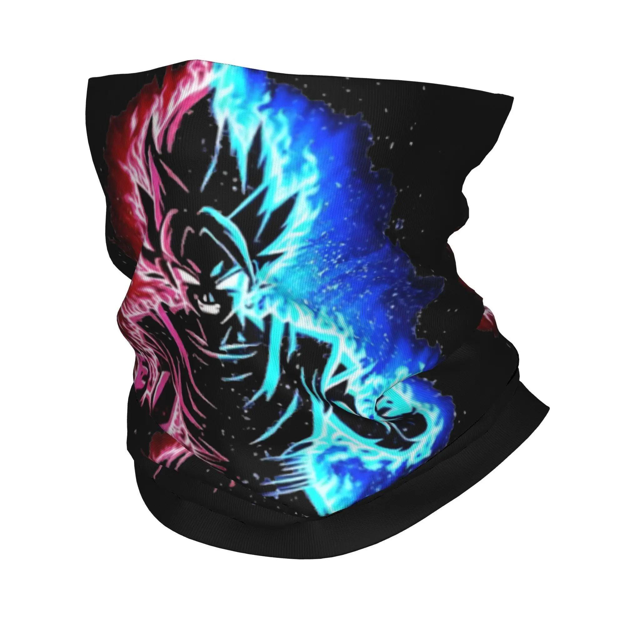 Goku Energy Dragon Ball Z Bandana Neck Cover Printed  Mask Scarf Multifunctional Headwear Riding Unisex Adult Breathable