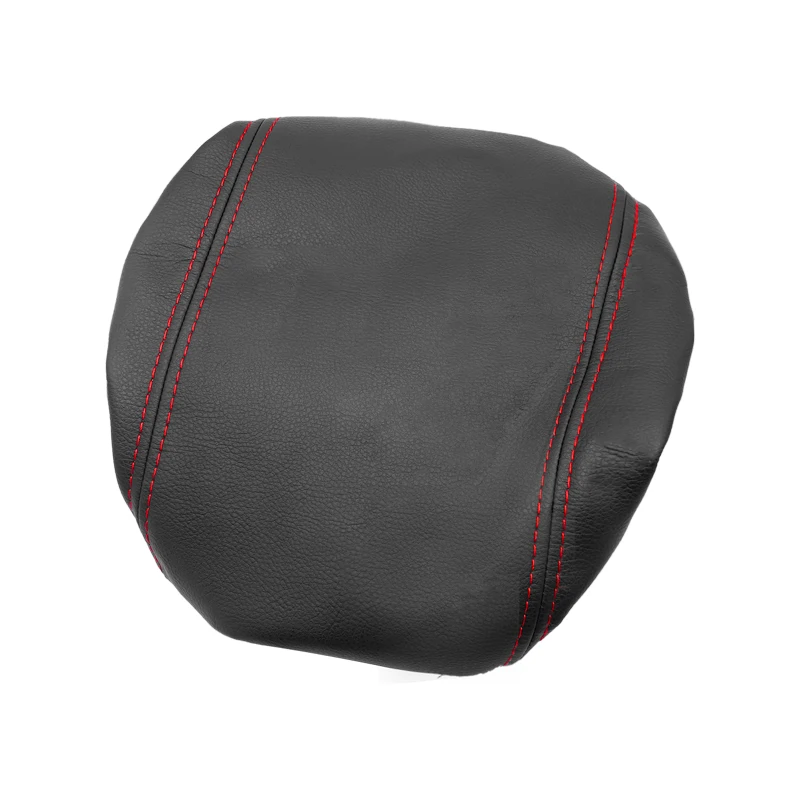 Microfiber Leather Center Console Armrest Box Cover Trim With Elastic Band Fit for Audi Q3 2013‑2018 Car Interior Accessories