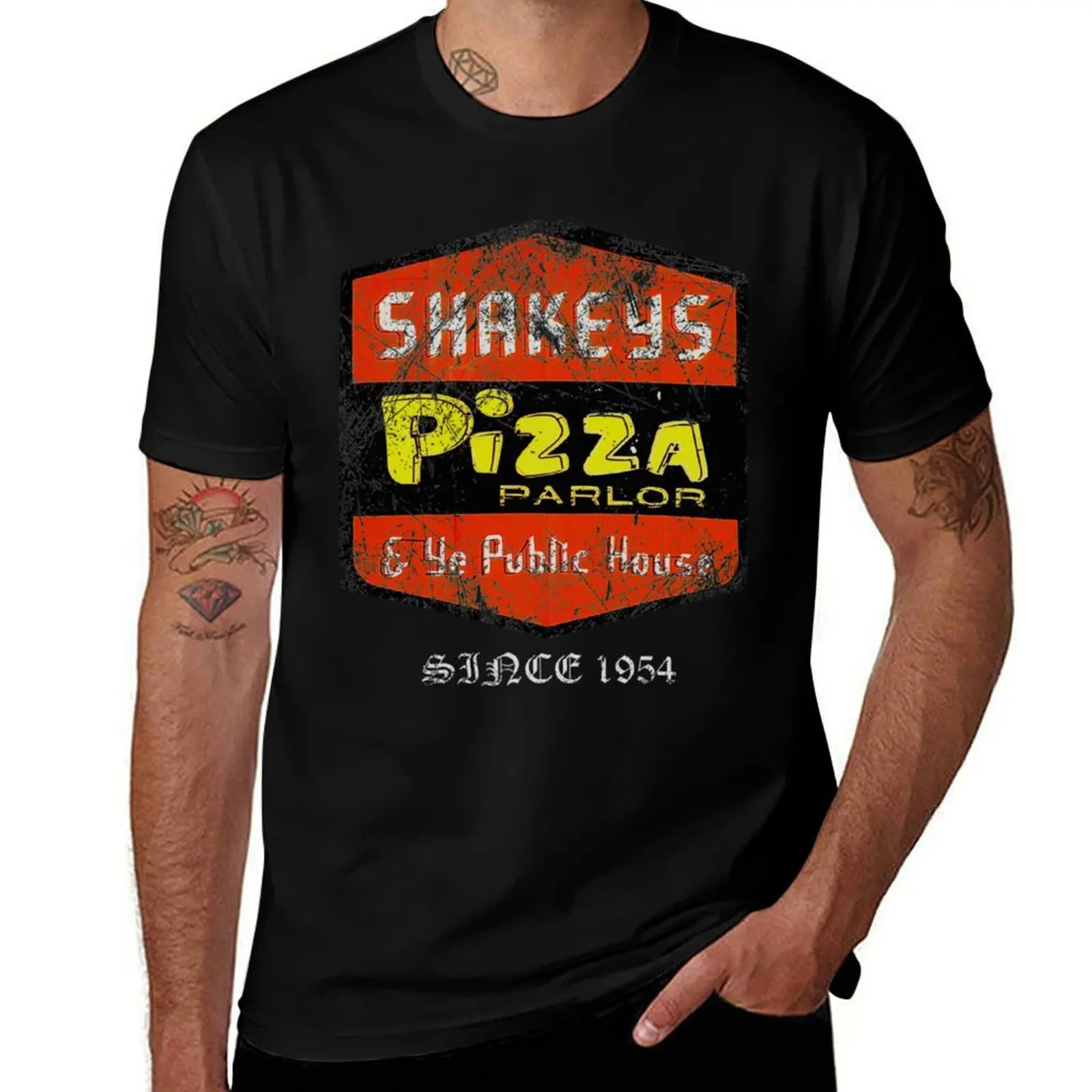 Футболка Classci Shakeys Essential, базовая футболка с короткими рукавами для мужчин