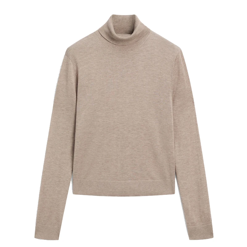 Fashion Wool Sweaters Women Solid Wool Winter Pull Femme Multicolor Turtleneck Pullovers Sweaters Women Tops fall sweater