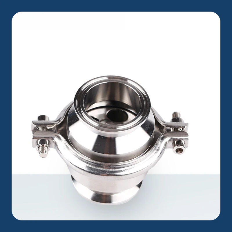Stainless steel quick check valve clamp valve chuck quick open, household water pipe quick connect check valve