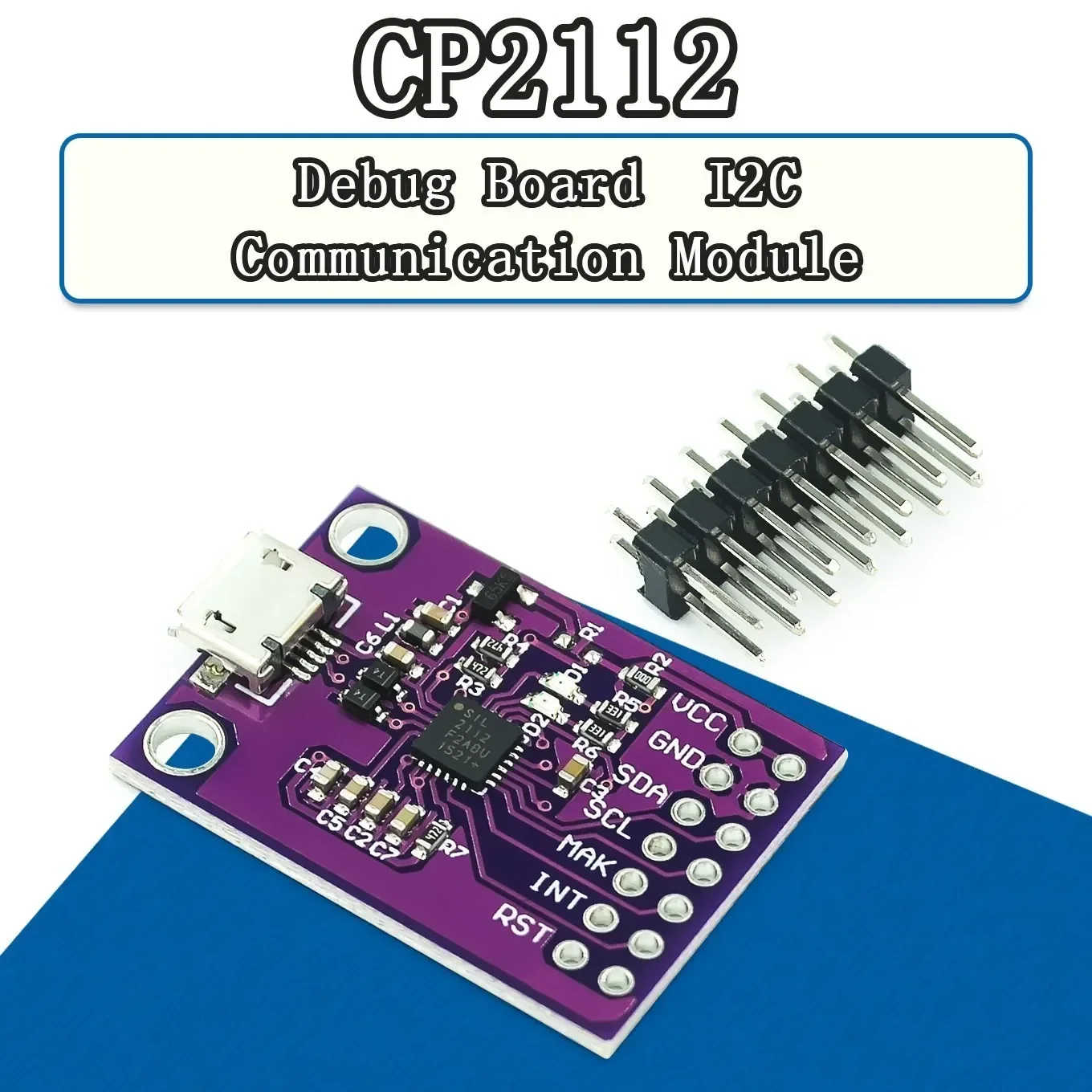 1-10pcs CP2112 debug board USB to I2C communication module for arduino