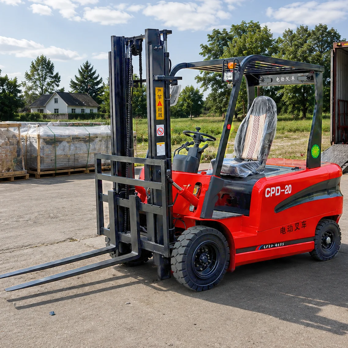 Heavy Equipment Logistics - รถยกขนาด 2.0 ตันแบบกำหนดเอง อุปกรณ์ขนถ่ายวัสดุสำหรับงานหนัก รถยกอุตสาหกรรมสำหรับคลังสินค้า โรงงาน